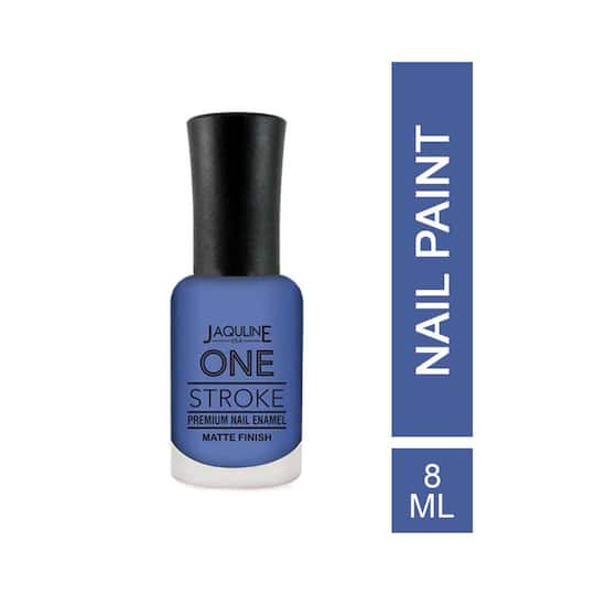 Jaquline USA One Stroke Premium Nail Enamel - J21 Purple Heart (8ml)
