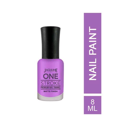 Jaquline USA One Stroke Premium Nail Enamel - J30 Voila Violet (8ml)