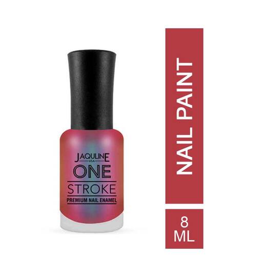 Jaquline USA One Stroke Premium Nail Enamel - J52 Foxy (8ml)