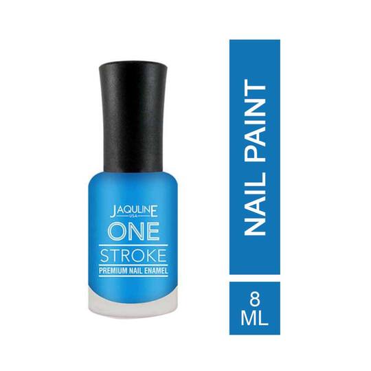 Jaquline USA One Stroke Premium Nail Enamel - J07 Ocean Wave (8ml)