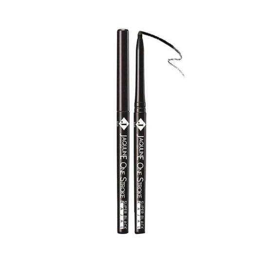 Jaquline USA One Stroke Kajal - Super Black (2 Pcs)