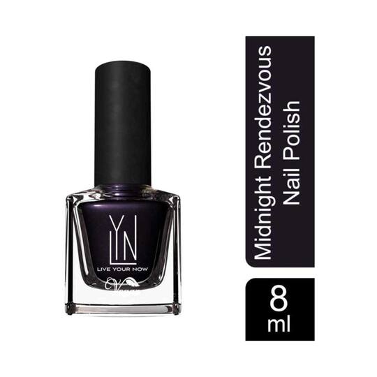 LYN Fast Dry Non Toxic Nail Polish - Midnight Rendezvous (8ml)