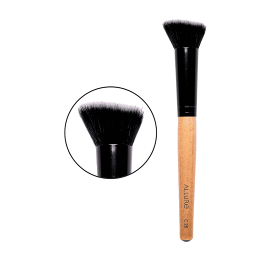 Allure Foundation Brush : angle Foundation C-26 - (1Pc)