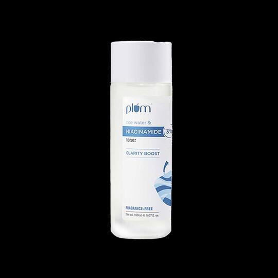 Plum 3% Niacinamide Toner with Rice Water - (150ml)