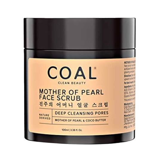 Coal Clean Beauty Mother Of Pearl Face Scrub - (100ml)