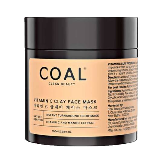 Coal Clean Beauty Vitamin C Clay Face Mask - (100ml)