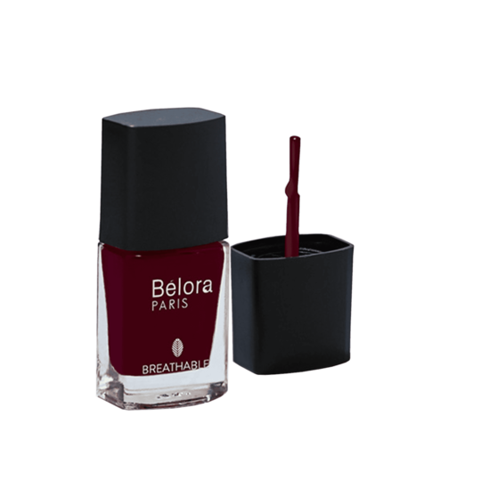 Belora Paris Breathable Made Safe Longstay Nail Polish - 15 Mah'roon (8ml)