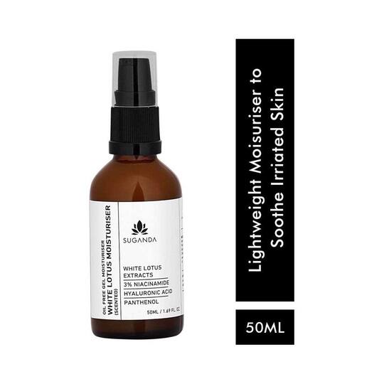Suganda White Lotus Scented Face Moisturizer - (50ml)