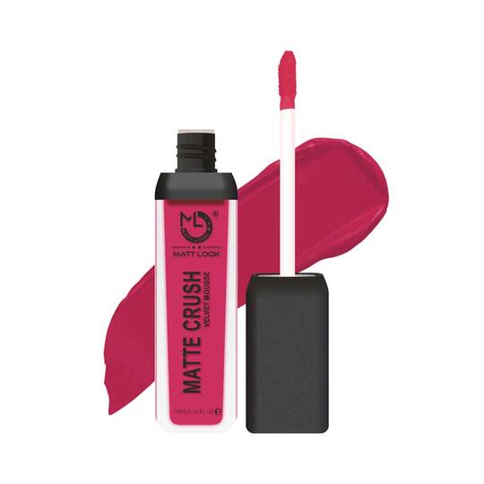Matt Look Matte Crush Velvet Mousse Liquid Lipstick - Deep Raspberry (10ml)