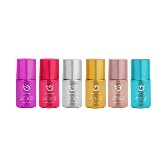 Matt Look Shine Like Mirror Nail Chrome - 04 Turquoise-A (12ml)