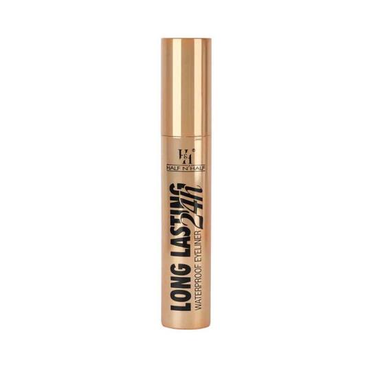 Half N Half Long Lasting 24H Waterproof Eyeliner - Black (8ml)