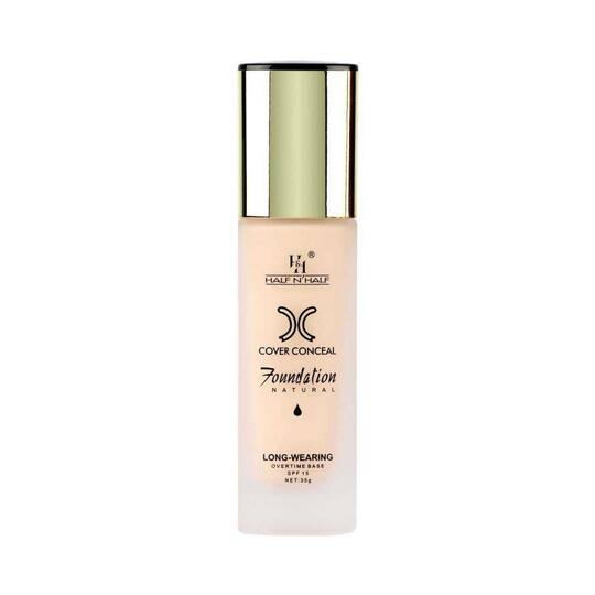 Half N Half Cover Conceal Long Wearing Neutral Foundation SPF 15 - 01 Fair (35g)