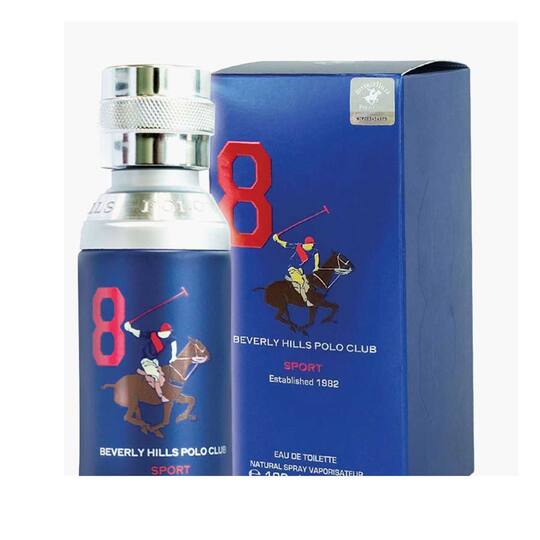 Beverly Hills Polo Club Sports Eight Eau De Toilette (100ml)