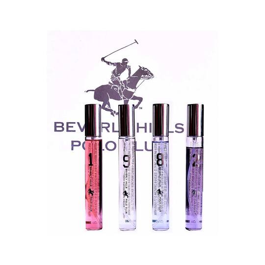 Beverly Hills Polo Club Series Collection Mens Eau De Toilette (4 pcs)