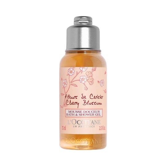 L'Occitane Cherry Blossom Bath & Shower Gel - (75ml)