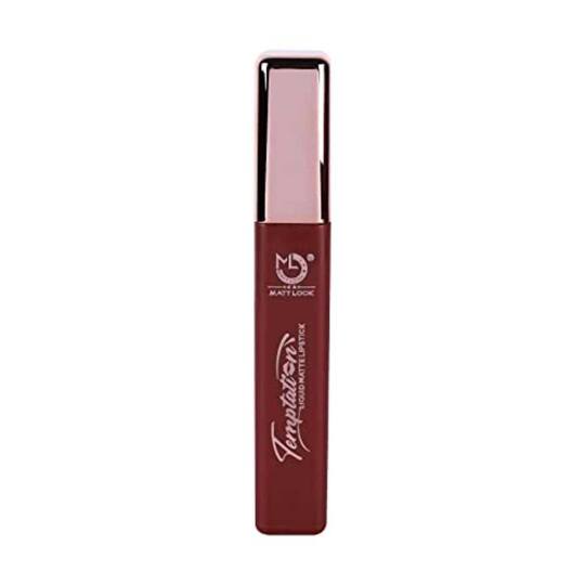 Matte Look Temptation Liquid Matte Lipstick - 04 Wine (5ml)