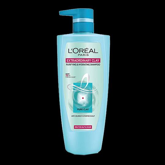 L'Oreal Paris Extraordinary Clay  Shampoo, 704 ml