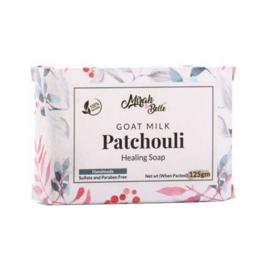 Mirah Belle Organic Goat Milk Patchouli Healing Soap (125g)