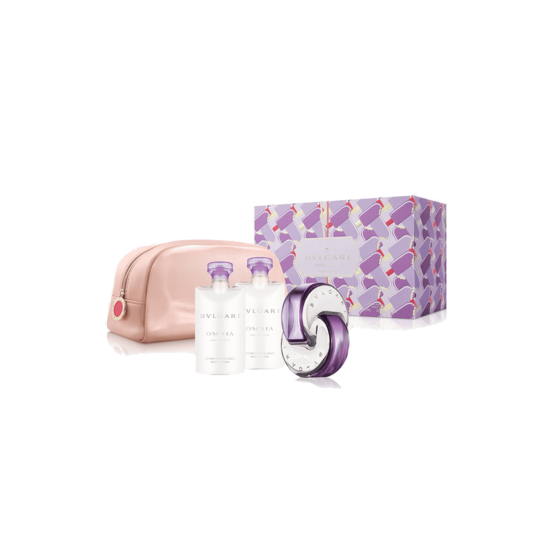 Bvlgari Amethyste Gift Set: Eau de Toilette 65ml, Body Lotion75mlx2 - 2 Pcs