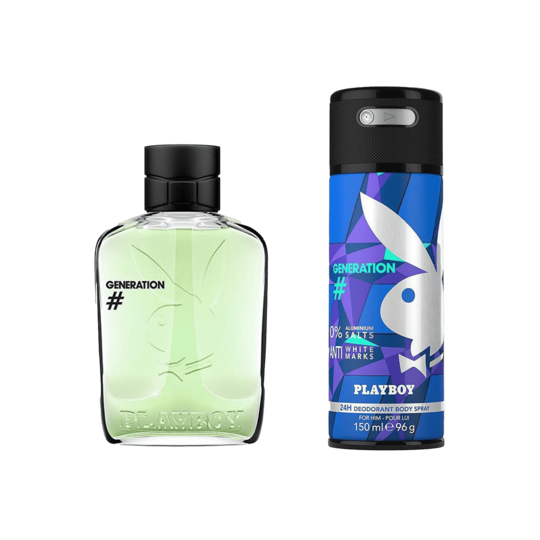 Playboy Generation Set : Eau de Toilette, BS (2 pcs)