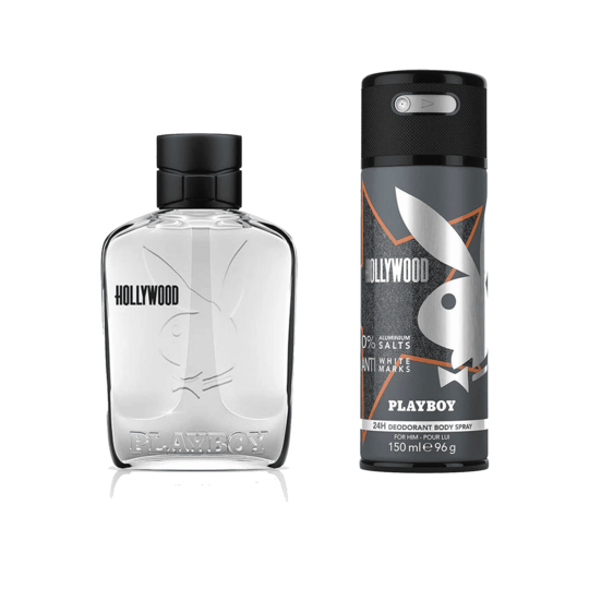 Playboy Gift Set : London M, Hollywood M Eau de Toilette (2 pcs)