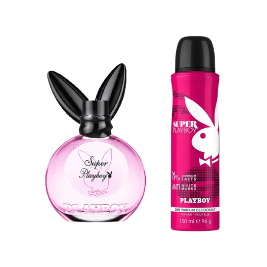 Playboy Super Set : Eau de Toilette, BS (2 pcs)