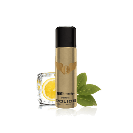 Police Millionaire Homme Deodorant Spray (200ml)