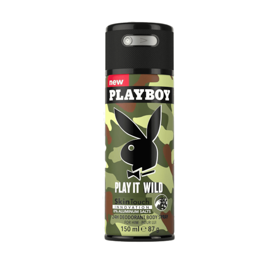 Playboy Wild Deodorant Spray (150ml)