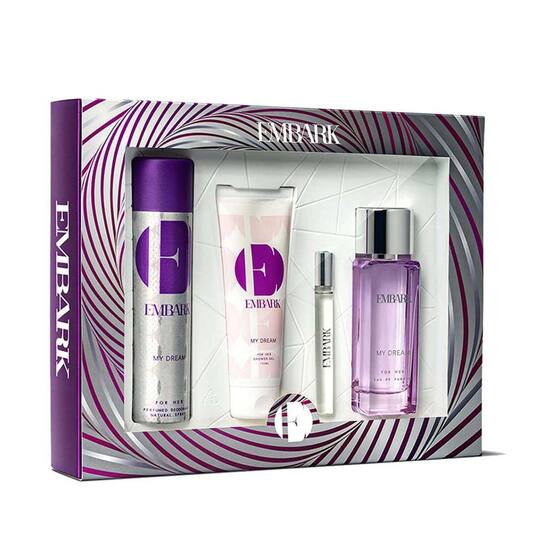 Embark My Dream For Her Gift Set (4 Pcs)