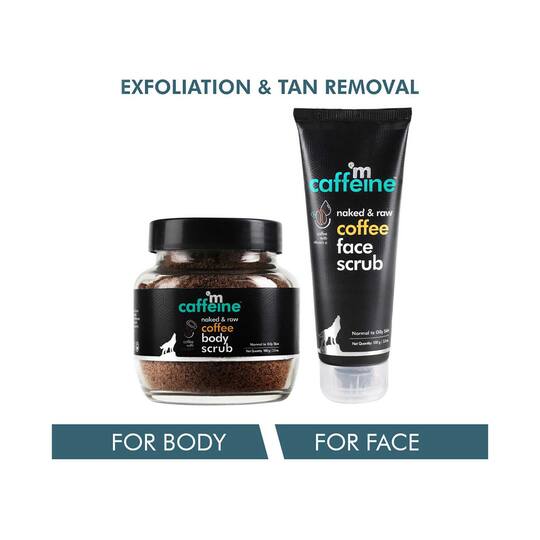 mCaffeine Exfoliation & Tan Removal Combo Kit - (2 Pcs)