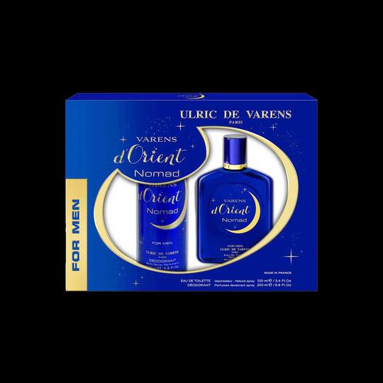 Ulric De Varens Giftset Nomad Eau De Toilette ++ Deodrant 200 ml