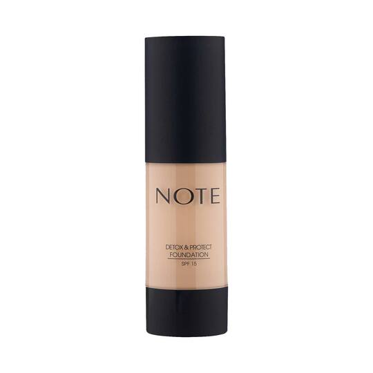 Note Detox And Protect Foundation - 02 Natural Beige (35ml)