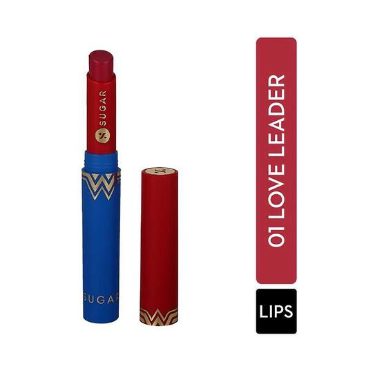 Sugar Wonder Woman Creamy Matte Lipstick - 01 Love Leader (2g)