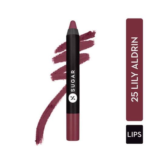 Sugar Matte As Hell Crayon Lipstick - 25 Lily Aldrin (Mauve Pink) (2.8g)