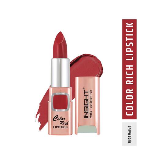 Insight Cosmetics Color Rich Lipstick - Nude Mauve (4.2g)