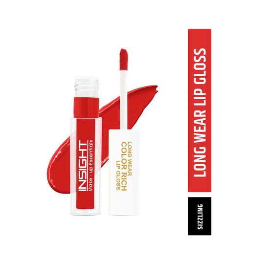 Insight Cosmetics Long Wear Color Rich Lip Gloss - Sizzling (4ml)