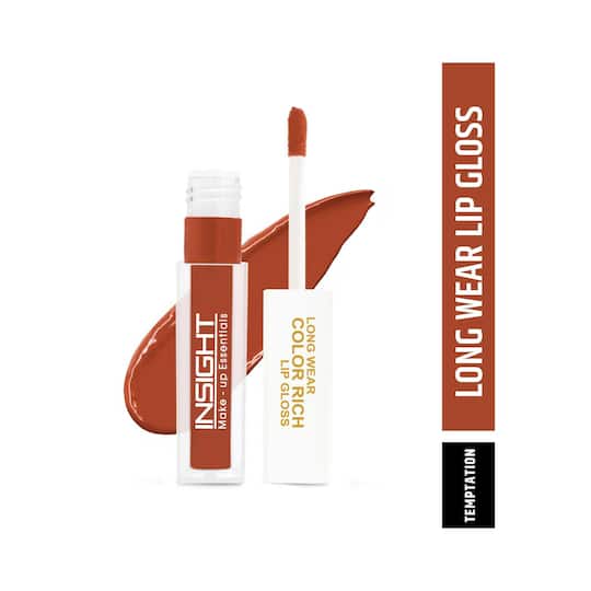 Insight Cosmetics Long Wear Color Rich Lip Gloss - Temptation (4ml)