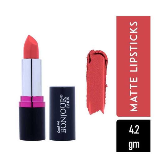 Bonjour Paris Silk Matte Lipstick - Blush Pink (4.2g)