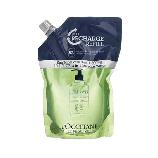 L'Occitane Cleansing 3-In-1 Micellar Water Refill Makeup Remover - (300ml)