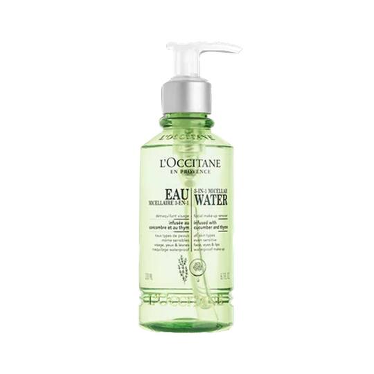 L'Occitane 3-In-1 Micellar Water Makeup Remover - (200ml)
