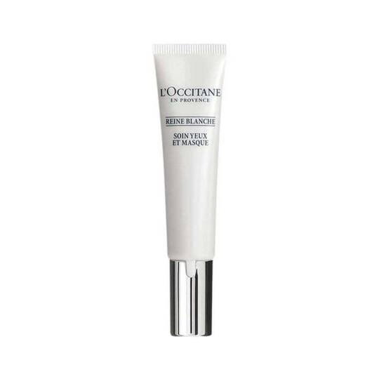 L'Occitane Reine Blanche Brightening Eye Care & Mask - (15ml)