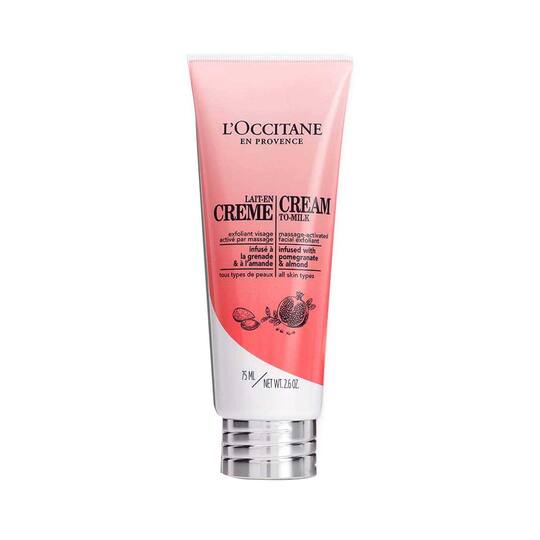 L'Occitane Cream-To-Milk Massage Activated Facial Exfoliant - (75ml)