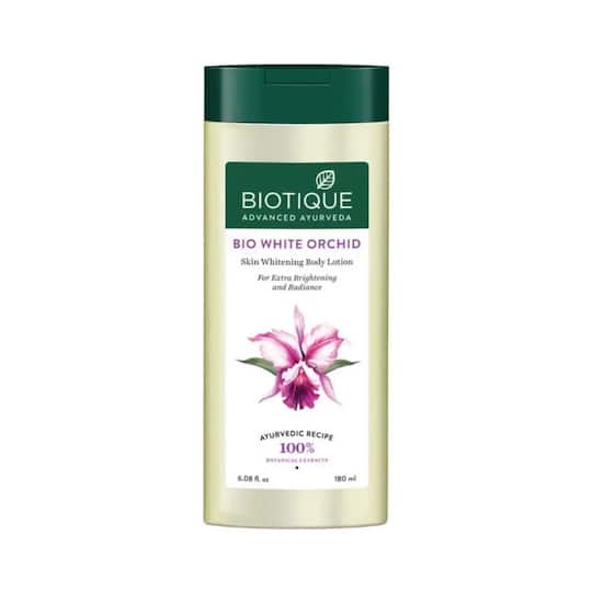Biotique Bio White Orchid Skin Whitening Body Lotion - (180ml)