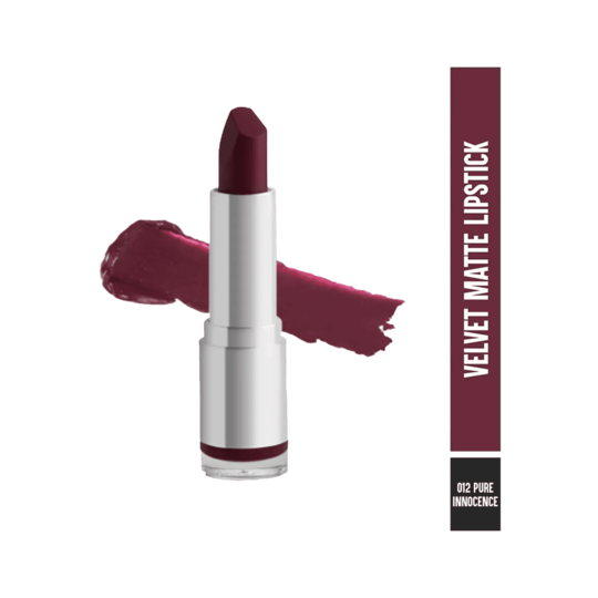 Colorbar Velvet Matte Lipstick - 012 Pure Innocence (4.2gm)