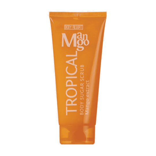 MADES Body Resort Clear Orange Tube Body Sugar Scrub 250g