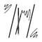 Jaquline USA Pro Stroke Eyebrow Pencil - Black (0.35g)
