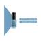 Jaquline USA One Stroke Premium Nail Enamel - J18 Blue Hawaiian (8ml)