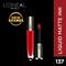 L'Oreal Paris Rouge Signature Matte Liquid Lipstick,137 Red