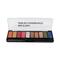 Matt Look Makeup Series Luxury Wet Eyeshadow Palette - 02 Multicolor (8g)