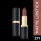L'Oreal Paris Color Riche Moist Matte Lipstick, 271 Divine Mocha, 3.7g